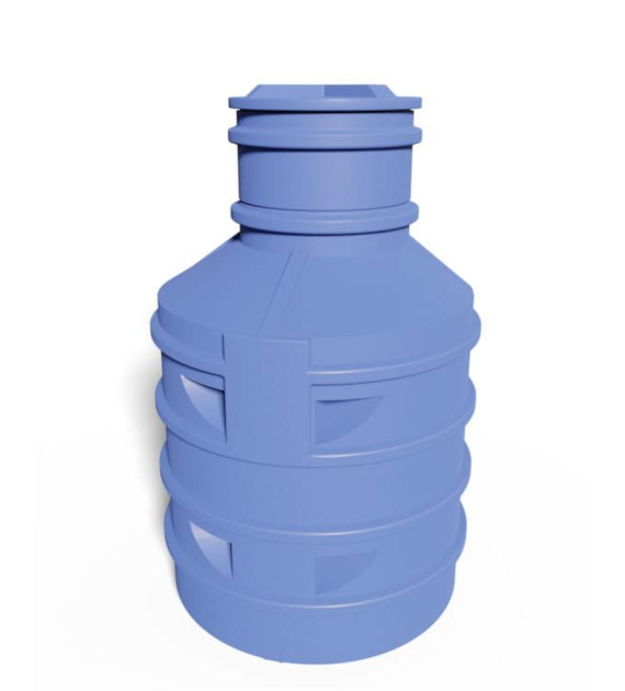 Przepompownia P100/1,9 HDPE R (bez pompy)- H= 1,9m, D= 1,0m WOBET-HYDRET