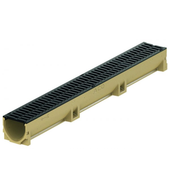 ACO Self Euroline kanał z rusztem żeliwnym, dł.100cm, h=10,4cm, polimerbeton