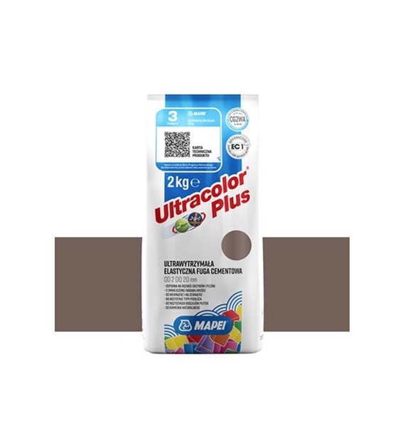 Fuga elastyczna Mapei Ultracolor Plus 136 brunatny 2 kg