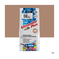 Fuga elastyczna Mapei Ultracolor Plus 135 złoty piasek 2 kg