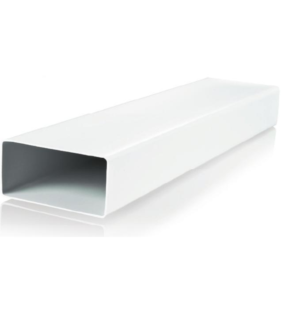 Kanał płaski 110x55 mm, dł. 0,5 mb, biały VENTIKA