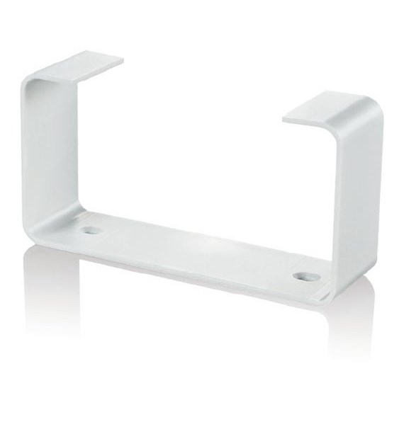 Uchwyt mocujący do kanału płaskiego 110x55 mm, biały VENTIKA