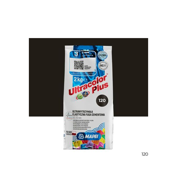 Fuga elastyczna Mapei Ultracolor Plus 120 czarna 2 kg