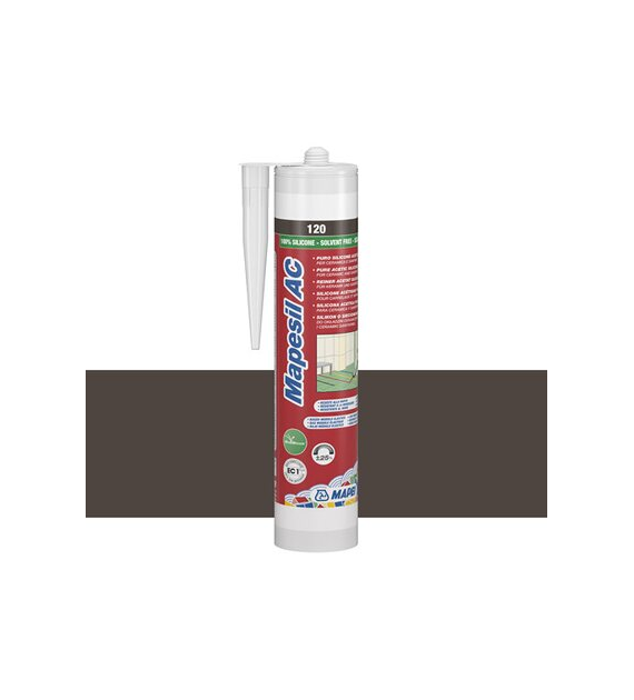 Silikon Mapei Mapesil AC 120 czarny 310 ml
