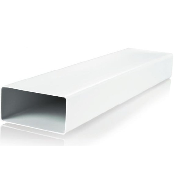 Kanał płaski 204x60 mm, dł. 0,5 mb, biały VENTIKA