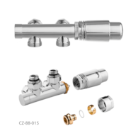 INVENA Zestaw dolnego połaczenia CZ-88-015-S CHROM