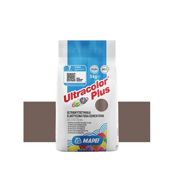 Fuga elastyczna Mapei Ultracolor Plus 136 brunatny 5 kg