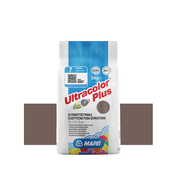 Fuga elastyczna Mapei Ultracolor Plus 136 brunatny 5 kg