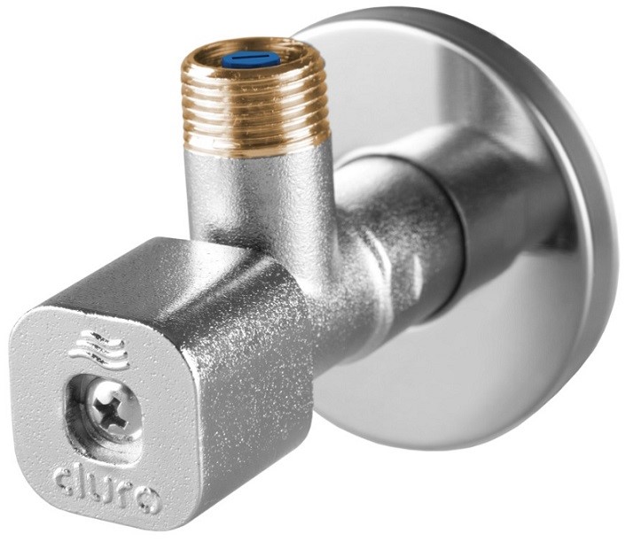 Zawór kątowy SOLID 1/2 x 3/8 ( DN15 x DN10 ) ARKA