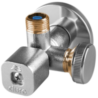Zawór kątowy SOLID BIS 1/2x3/4x3/8 DURO ARKA
