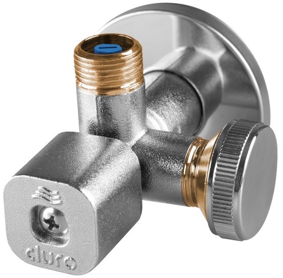 Zawór kątowy SOLID BIS 1/2x3/4x3/8 DURO ARKA