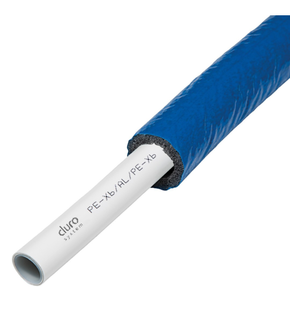 Rura w otulinie PEX/AL/PEX grubość otuliny 6mm 16X2,00 ( zwój 100m ) ( cena za 1 mb ) NIEBIESKA DURO SYSTEM ARKA