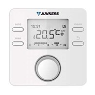 CW 100 regulator pogodowy do montażu na ścianie, z programowaniem tygodniowym; czujnik temperatury zewnętrznej w komplecie; obsługa: 1 obiegu c.o. z zaworem mieszającym w połączeniu z modułem MM100 lub bez zaworu mieszającego, ciepła woda (funkcje w zależ