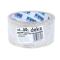 Taśma pakowa PAKITA bezbarwna szerokość 48mm x 50m długośc DEKA