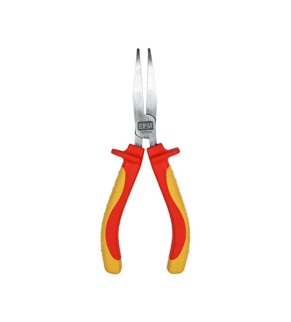 Szczypce izolowane wydłużone proste 160mm EPM