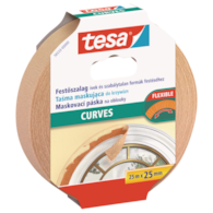 Tesa Taśma maskująca  do krzywizn do wewnątrz 25mmx25m