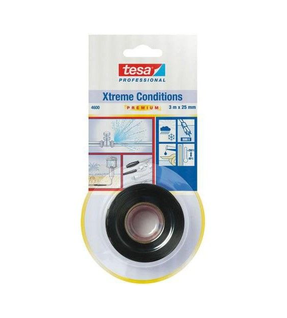 Tesa Taśma samowulkanizująca 3mx25mm czarna