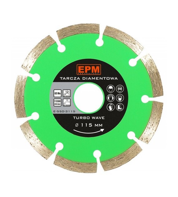 Tarcza diamentowa segmentowa 180mm