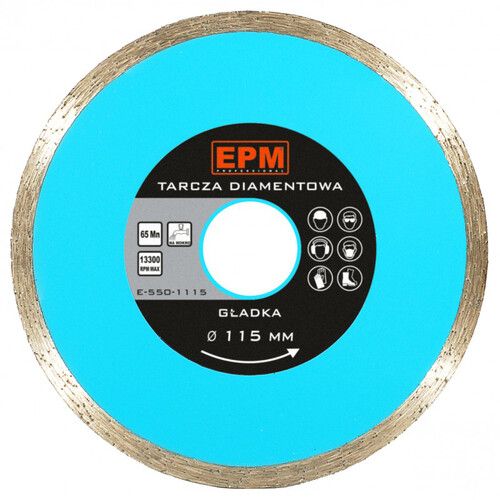 Tarcza tnąca diamentowa gładka 115mm