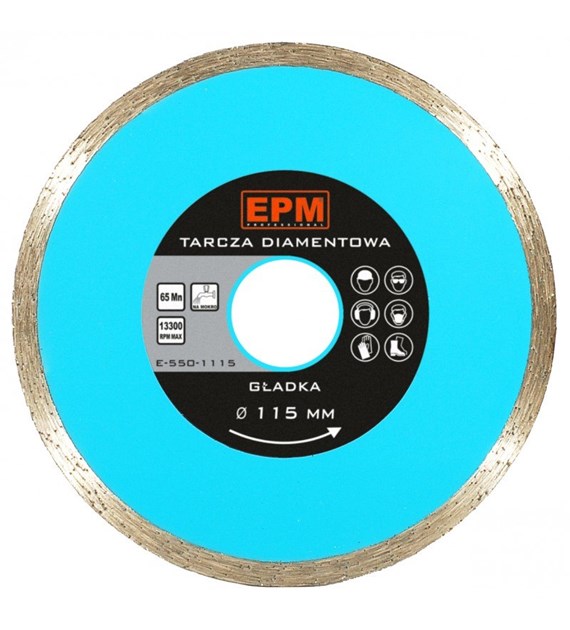 Tarcza tnąca diamentowa gładka INDUSTRY 125mm EPM