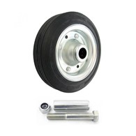 Koło 160mm d-160 metalowo-gumowe 41 ZABI