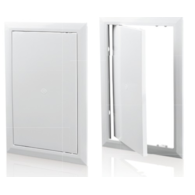 Drzwiczki rewizyjne plastikowe, wew. 123x123 mm, białe VENTIKA
