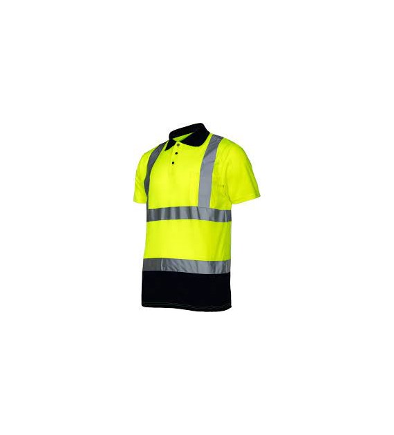 Koszulka Polo ostrzegawcza żółta, rozmiar 2XL CE LAHTI PRO