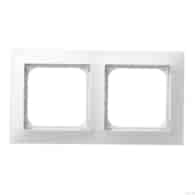 Ramka podwójna IMPRESJA BIAŁA OSPEL