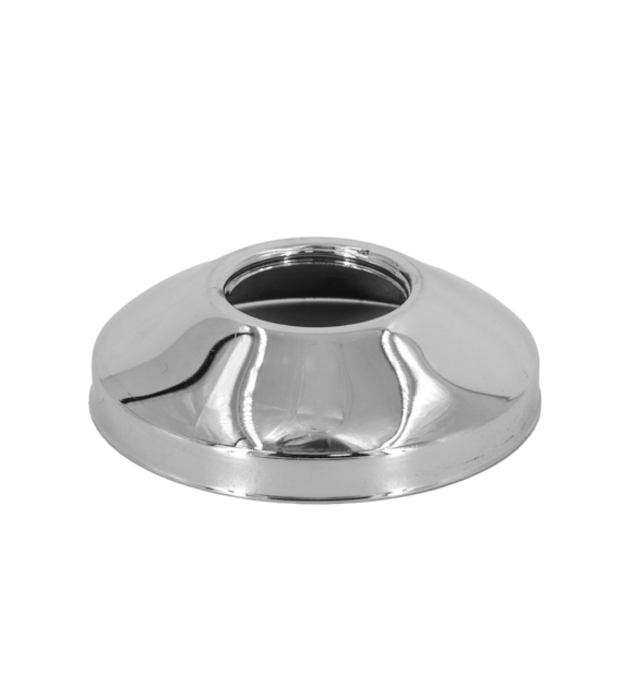 Rozetka metalowa do baterii 3/4  ( DN20) głęboka CHROM DES