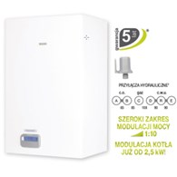 Kocioł kondensacyjny EXCLUSIVE BOILER GREEN HE 25 B.S.I. dwufunkcyjny BERETTA wbudowany zasobnik 60L