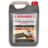 BORAMAX Impregnat do drewna konstrukcyjnego 5 kg brązowy koncentrat 1:9 BORAMAX