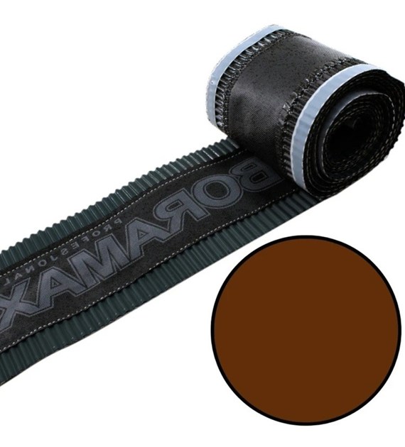 Taśma kalenicowa 18cm 5m brązowa Boramax BOT-KL-BR-180/5