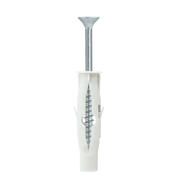 Kołki uniwersalne z wkrętem z łbem stożkowym 8/4.5x60mm (25 sztuk) WKRĘT-MET