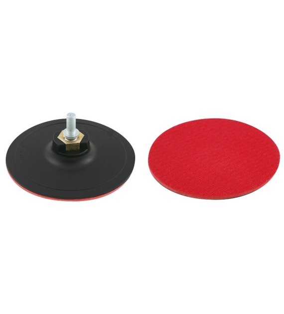Dysk-przystawka 125mm gwint M14 z rzepem z adapterem do wiertarki 8mm PROLINE