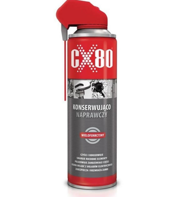 Płyn konserwująco-naprawczy z aplikatorem DUO CX80 500ml