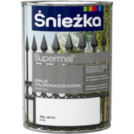 Emalia chlorokauczukowa BIAŁY RAL9010 0,9L