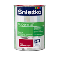 ŚNIEŻKA Supermal® Emalia Olejno-ftalowa CZERWONY F590 0.8L