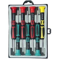 Wkrętaki precyzyjne kpl.7szt. 3 płaskie, 3 phillips, 1 torx