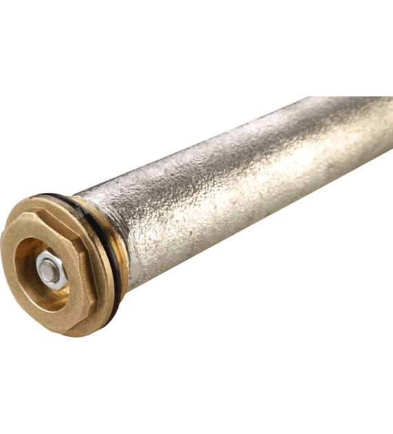 Anoda magnezowa fi38x400 z korkiem 5/4  ( DN32 ) mosiężnym 400-500L GALMET