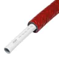 Rura DURO PEX/AL/PEX w izolacji 25x2,5 CZERWONA ( cena za 1mb ) ( zwój 25m ) ARKA
