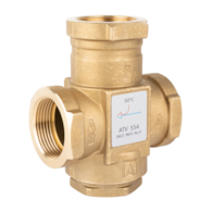 Zawór temperaturowy ATV 554, DN32, Rp1 1/4 , kvs 9, 50°C AFRISO