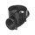 Kineta PP 315x200 przelotowa typ 1, do rury wznoszącej korugowanej 315mm oraz rury wlotowej gładkiej 200mm, z uszczelką, kolor czarny (Basic 315) WAVIN