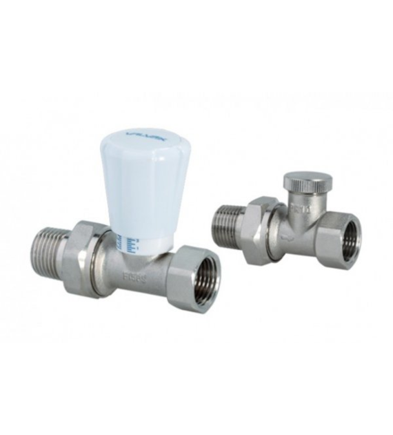 Zestaw grzejnikowy tradycyjny prosty ACTIV PLUS 1/2  ( DN15 ) VALVEX