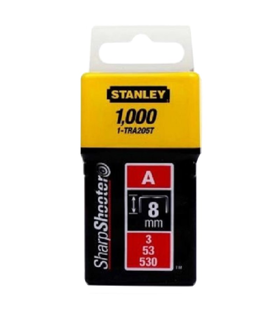 Zszywka 6mm 1/4  10000 sztuk Typ A 5/53/530 STANLEY
