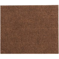 Podkładki filcowe 100x120 mm brązowe VOREL