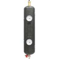 Sprzęgło hydrauliczne ocieplone BLH 801, 70 kW, 2x GW G1 , 2x GW G1 , 2x GW G1/2 , odpowietrznik automatyczny, zawór spustowy, termometry AFRISO