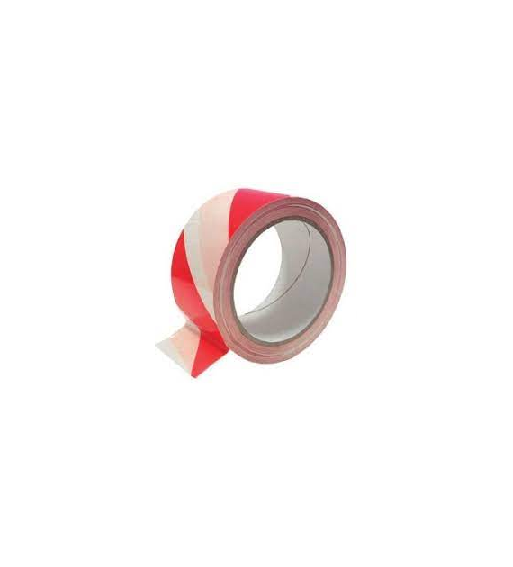 Taśma ostrzegawcza biało-czerwona 80mmx200mb