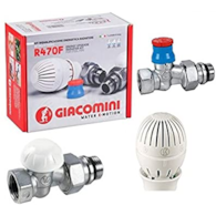 Pakiet termostatyczny prosty, z uszczelnieniem TG clip-clap: R401, R14, R470 1/2  GIACOMINI