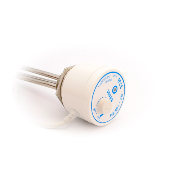 Grzałka elektryczna z termostatem 1.5kW 6/4  ( DN40 ) 230V VOLUX
