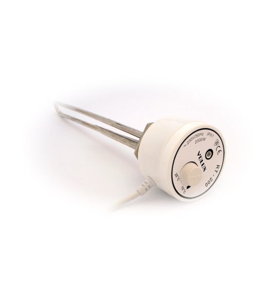 Grzałka elektryczna z termostatem 2kW 5/4  ( DN32 ) 230V VOLUX